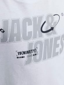 Jack & Jones Logo T-shirt For boys -White - 12247642
