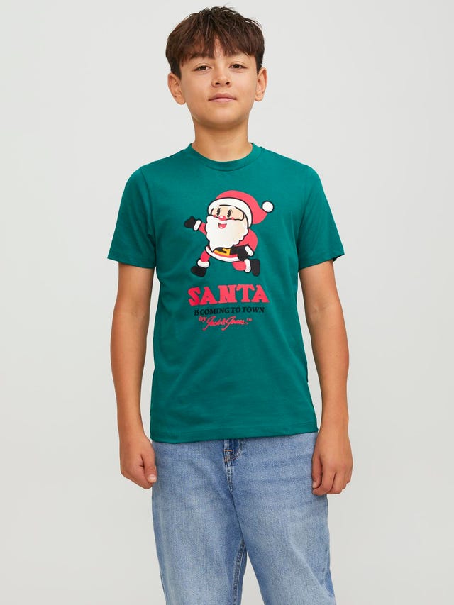 Jack & Jones X-mas T-shirt Dla chłopców - 12247649