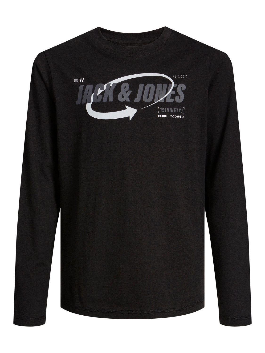 Jack & Jones Logo T-shirt Til drenge -Black - 12247650