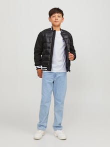 Jack & Jones Nyomott mintás Trikó Ifjúsági -White - 12247655