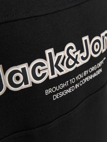 Jack & Jones Sweat à col rond Logo Pour les garçons -Black - 12247690