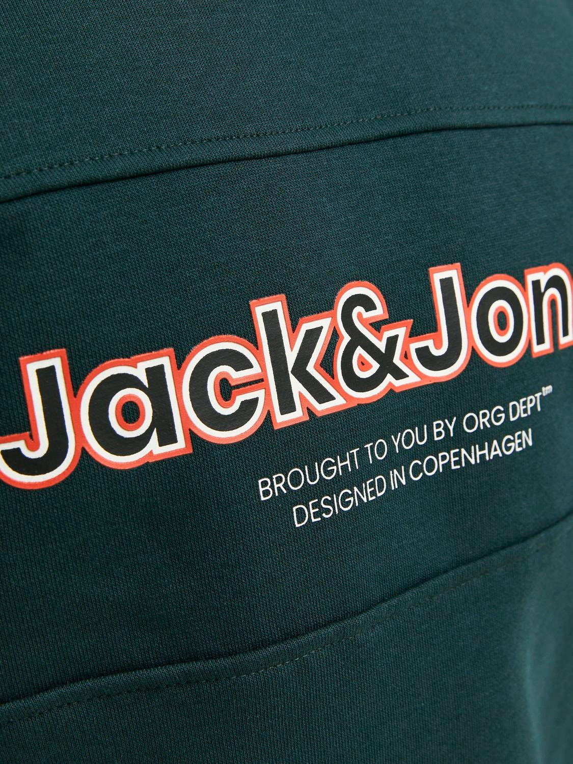 Jack & Jones Poikien Logo Pyöreäkauluksinen collegepaita -Magical Forest - 12247690