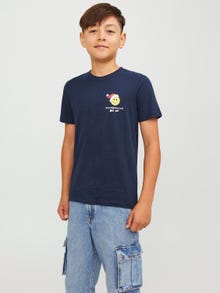 Jack & Jones X-mas T-shirt Dla chłopców -Navy Blazer - 12247766