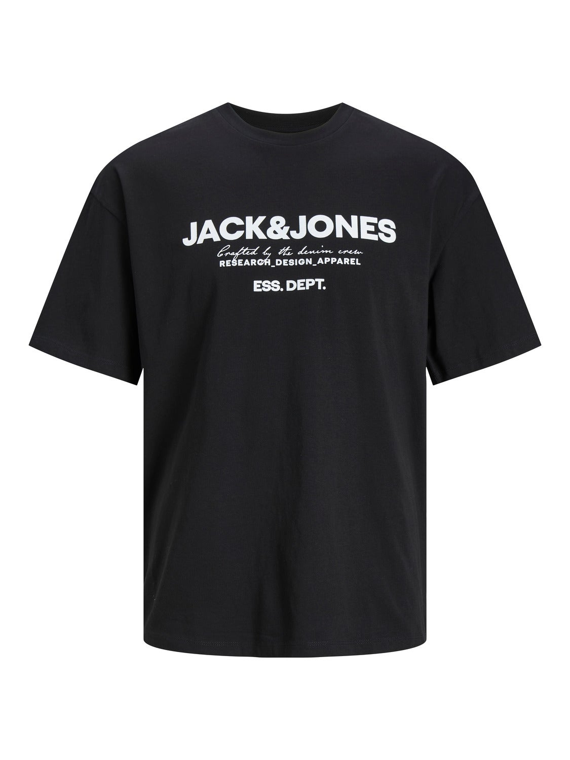 Logo Crew neck T-shirt | Black | Jack & Jones® 