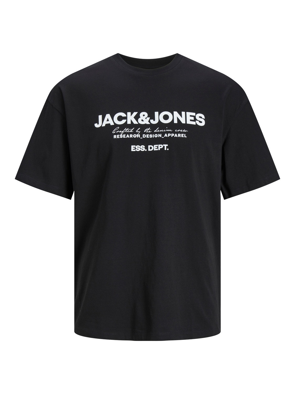 Jack & Jones Z logo Okrągły dekolt T-shirt -Black - 12247782