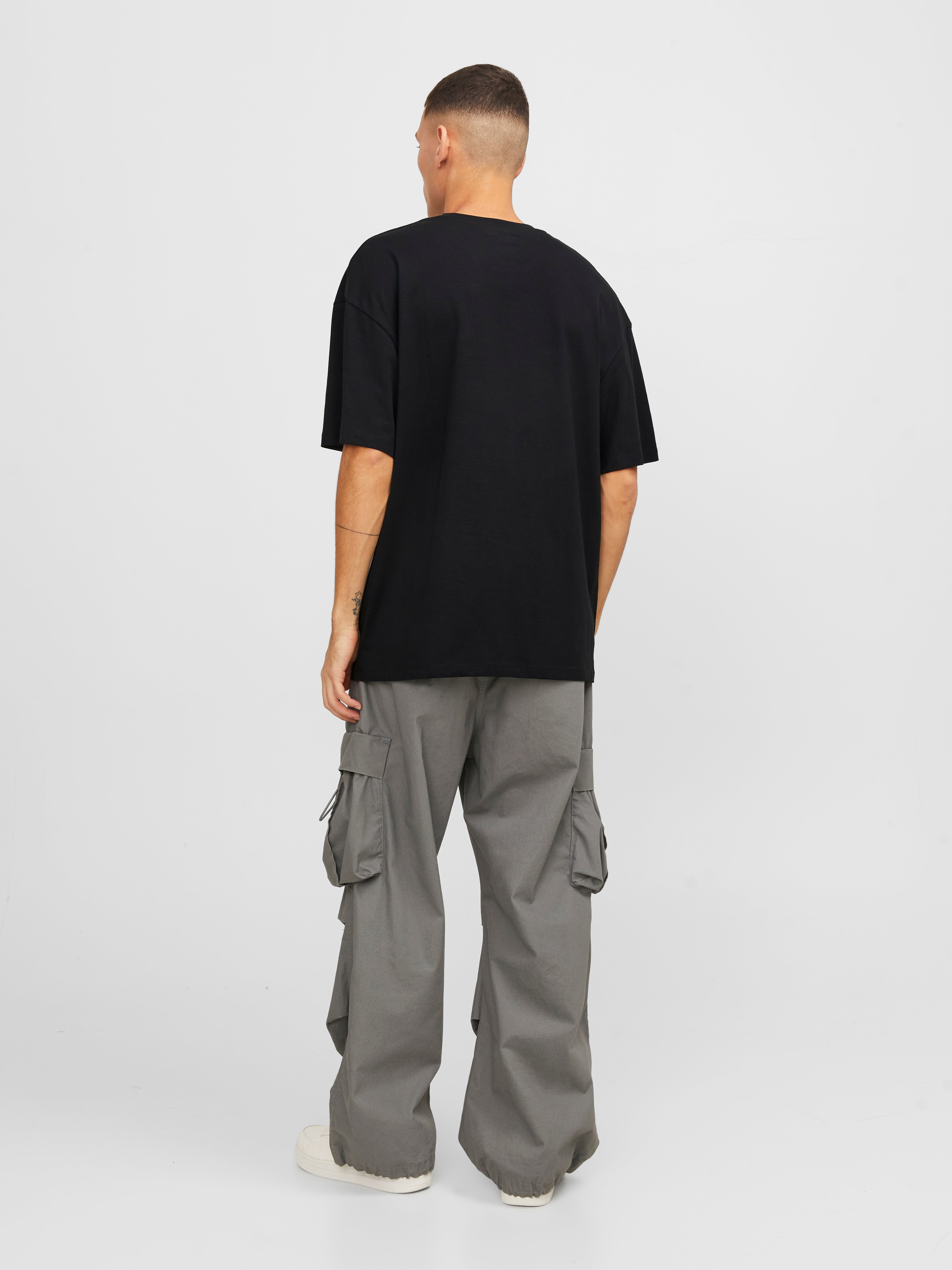Logo Crew neck T-shirt | Black | Jack & Jones®