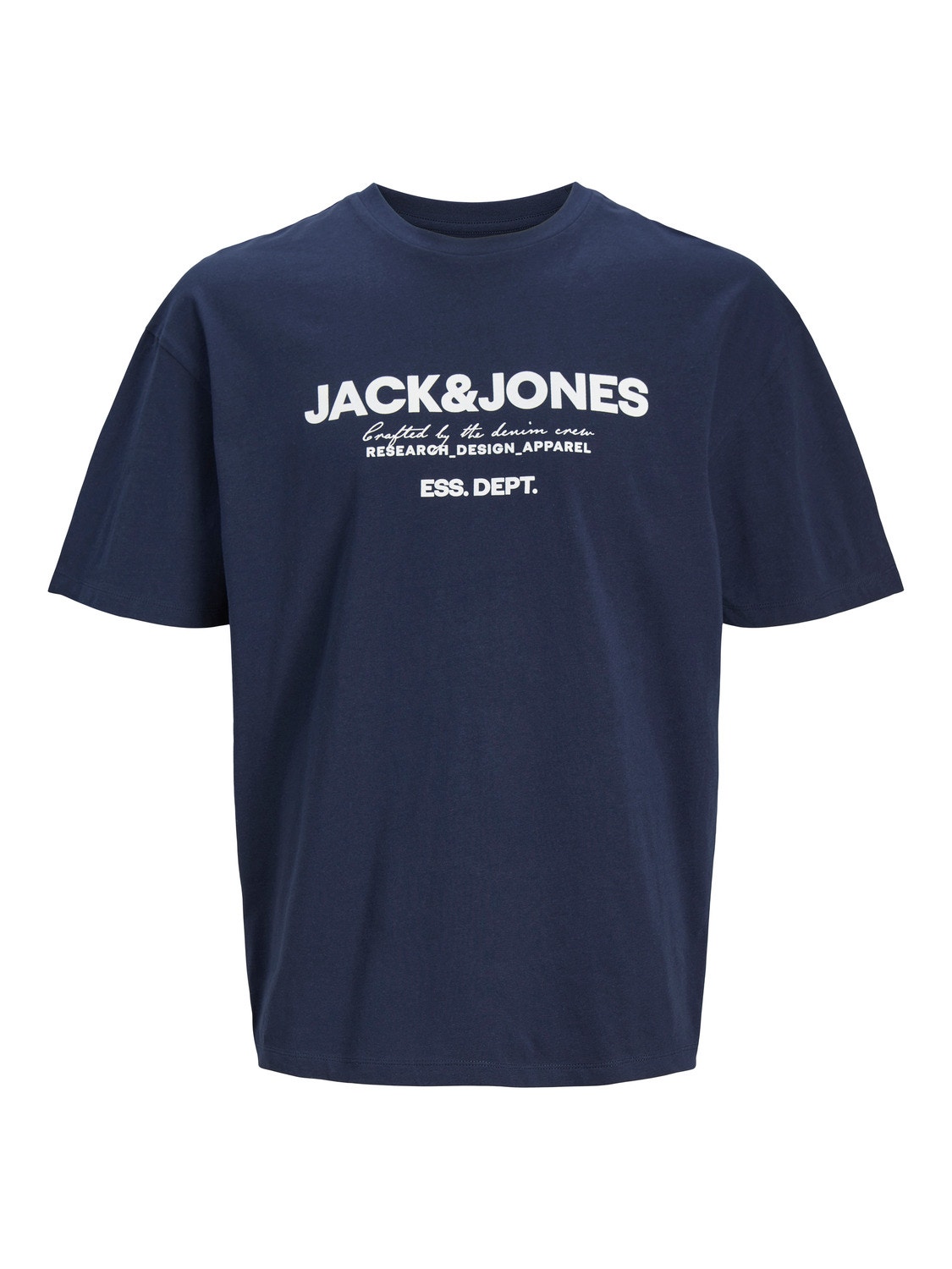 Jack & Jones Logo Ronde hals T-shirt -Navy Blazer - 12247782