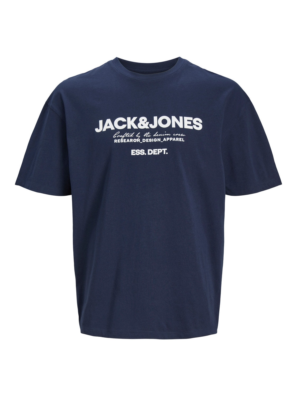 Jack & Jones T-shirt Logo Decote Redondo -Navy Blazer - 12247782