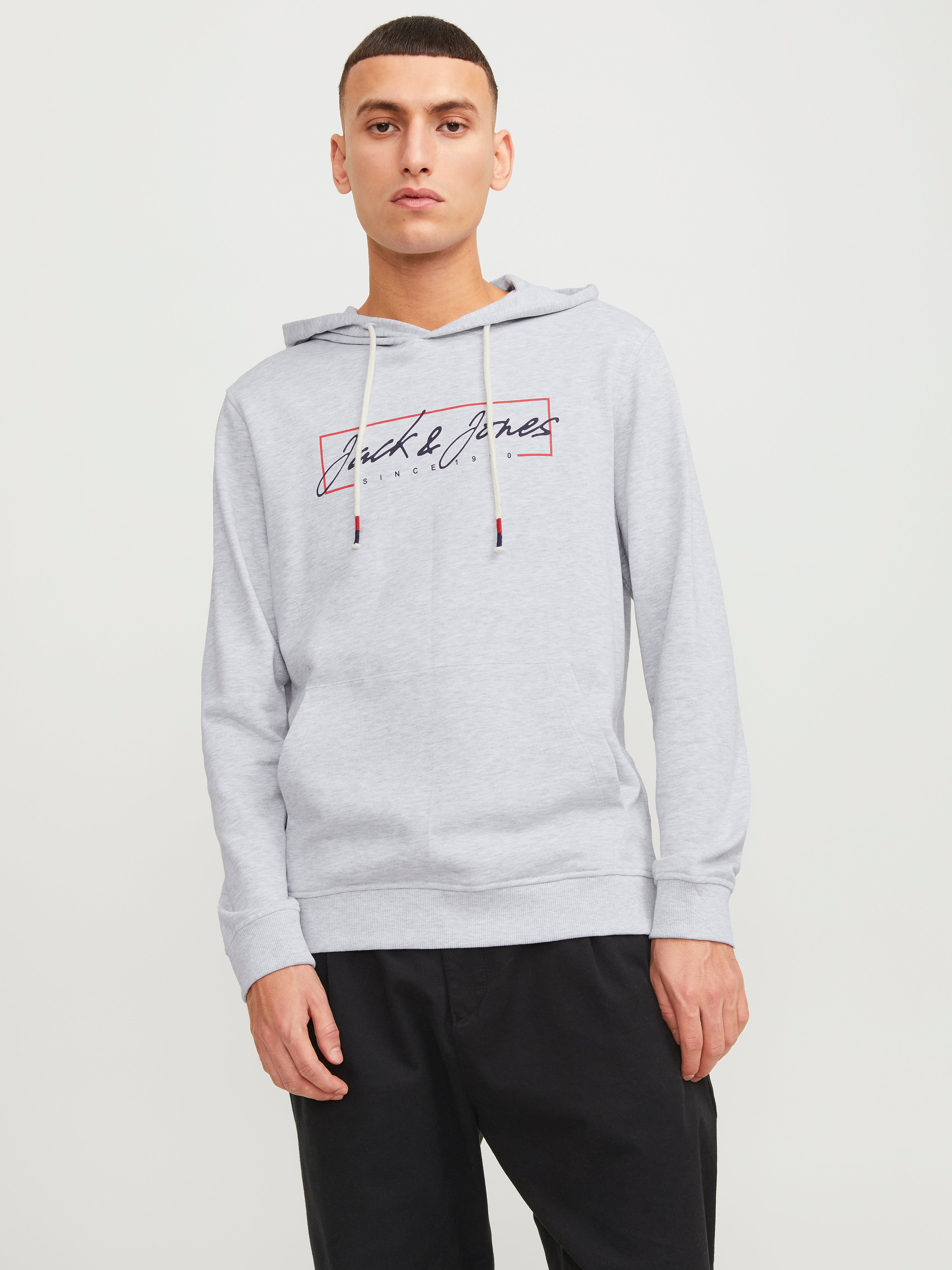 Jack & Jones Logo Hoodie - 12247796