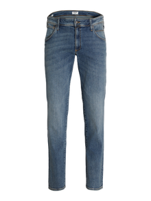 Jack & Jones Plus Size JJIGLENN JJFOX SBD 948 NOOS PLS Jeansy o kroju slim fit -Blue Denim - 12247824