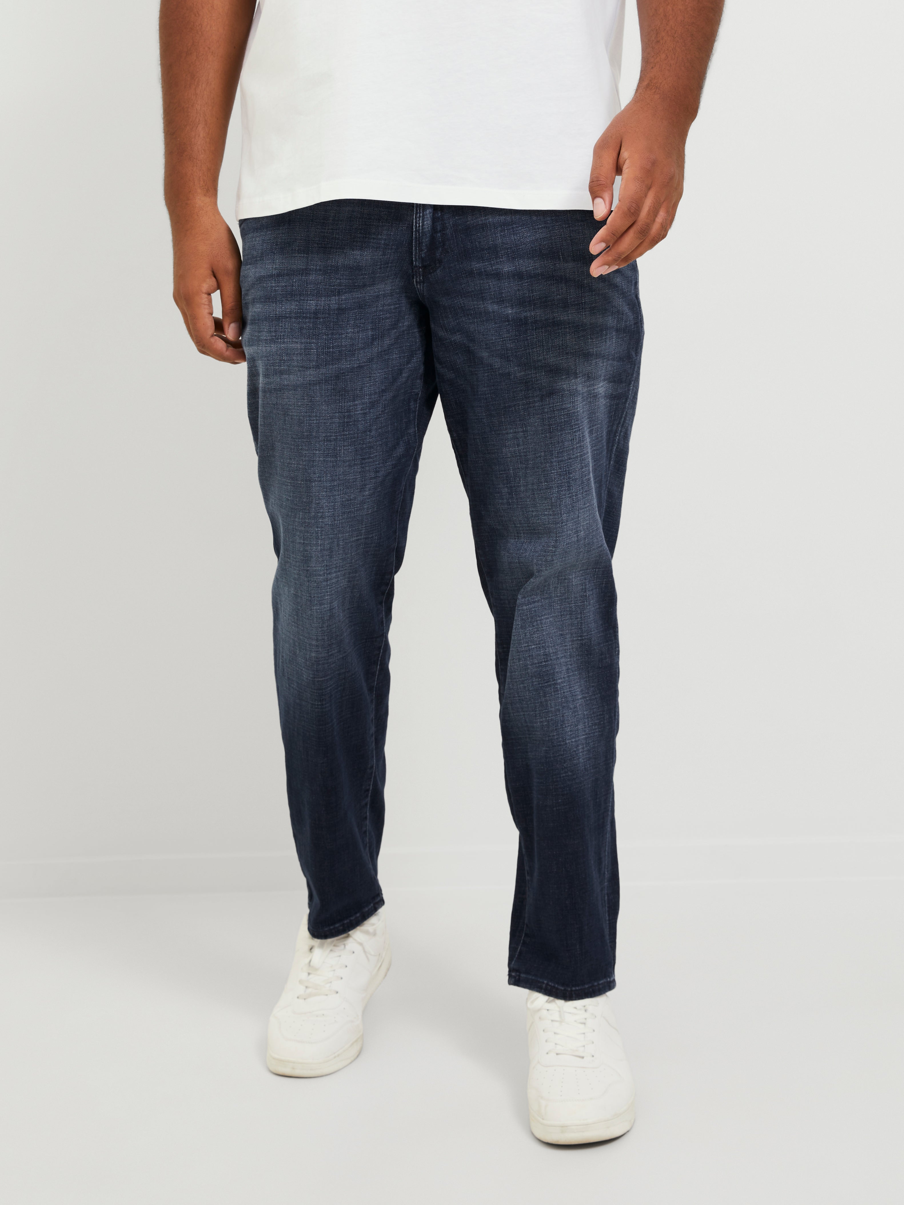Plus Size Jjiglenn Jjfox Ge 224 Pls Jean Slim - Jack & Jones - Modalova