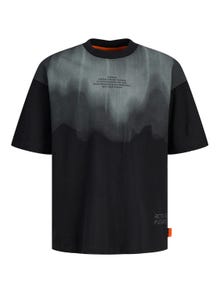 Jack & Jones Printet T-shirt Til drenge -Black - 12247841