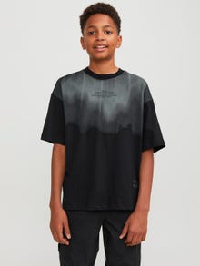 Jack & Jones Gedruckt T-shirt Für jungs -Black - 12247841