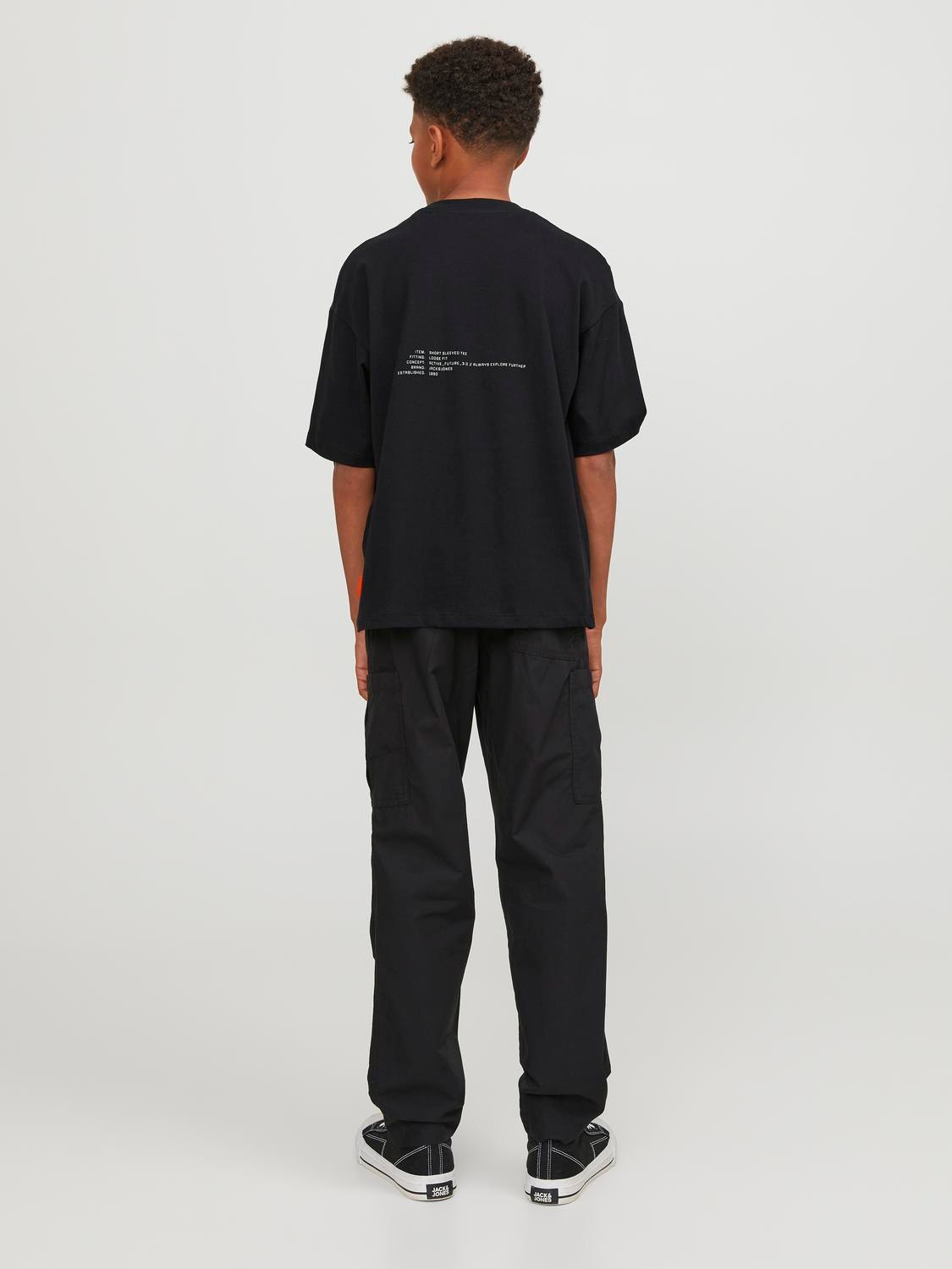 Jack & Jones Καλοκαιρινό μπλουζάκι -Black - 12247841