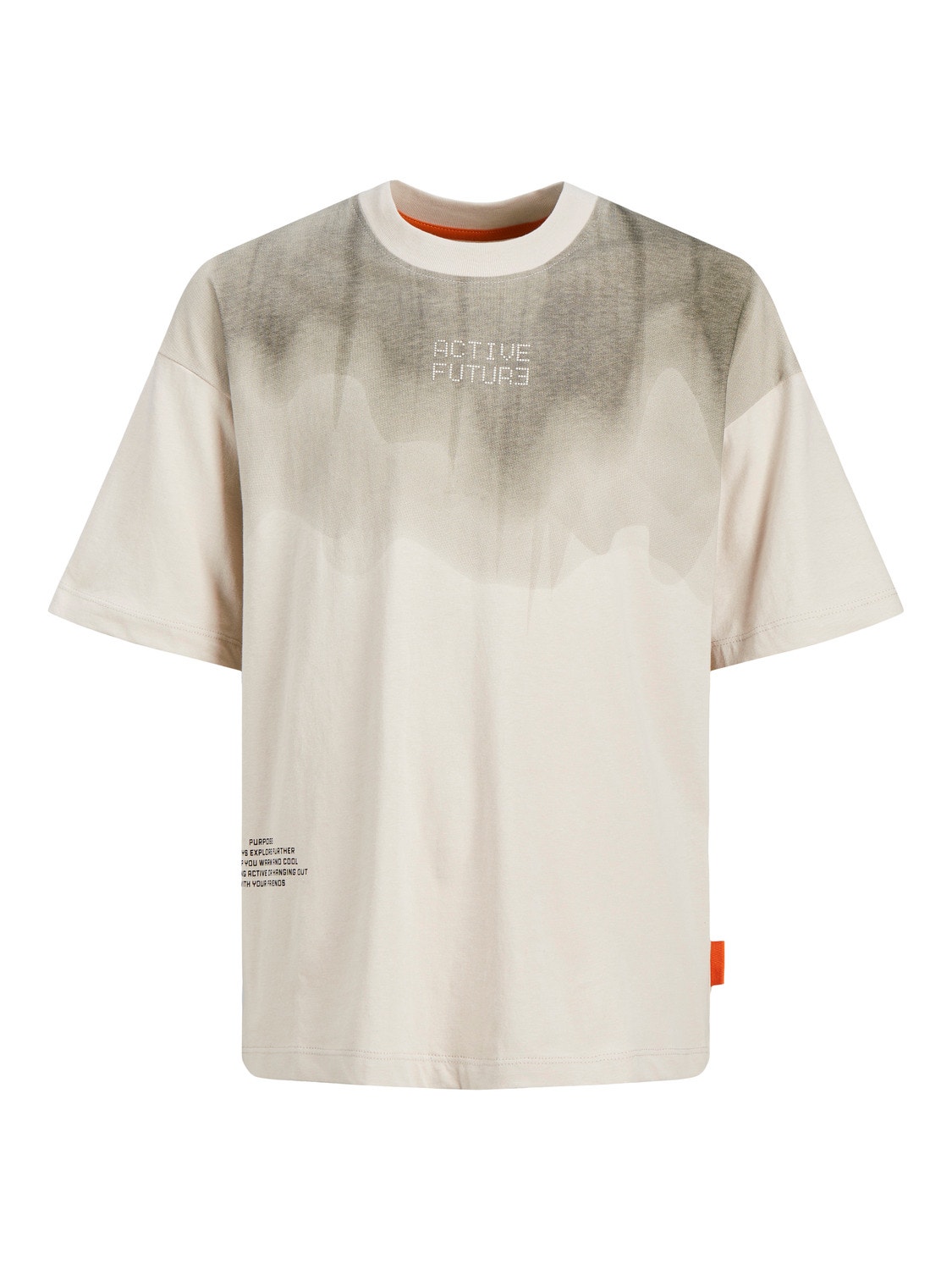 Jack & Jones T-shirt Estampar Para meninos -Moonbeam - 12247841