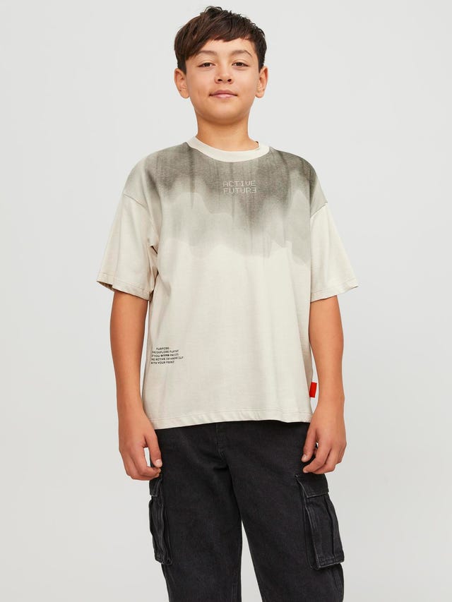 Jack & Jones Poikien Painettu T-paita - 12247841