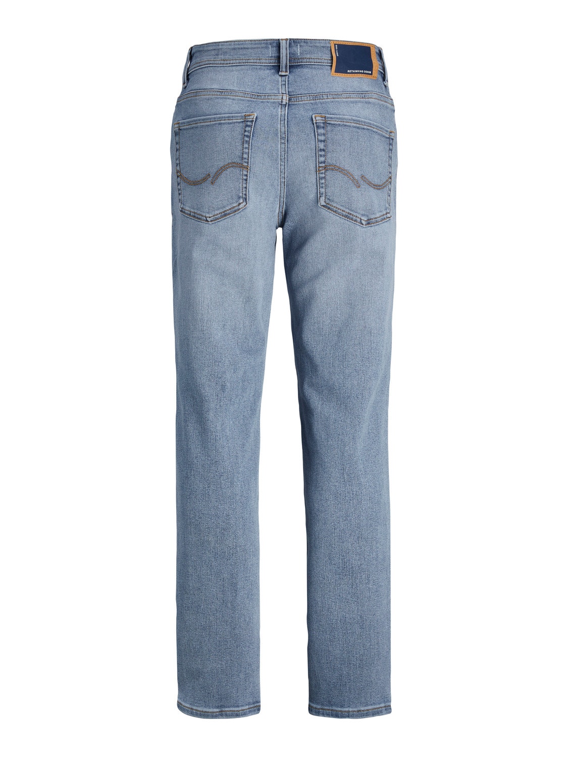 Jack & Jones JJICLARK JJIORIGINAL SQ 585 Regular fit Jeans Für jungs -Blue Denim - 12247863