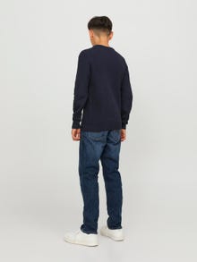 Jack & Jones JJICLARK JJIORIGINAL SQ 587 Regular fit jeans For boys -Blue Denim - 12247865
