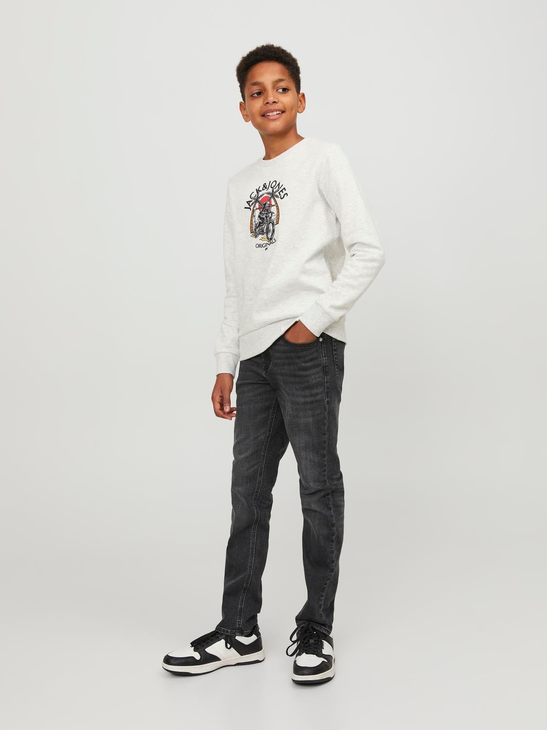 JJIGLENN JJIORIGINAL SQ 590 Slim fit Džíny Junior