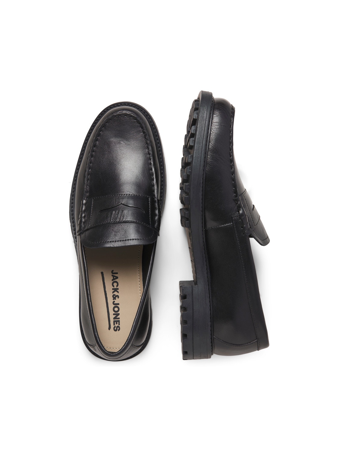 Jack & Jones Sapatos Rasos -Anthracite - 12247892