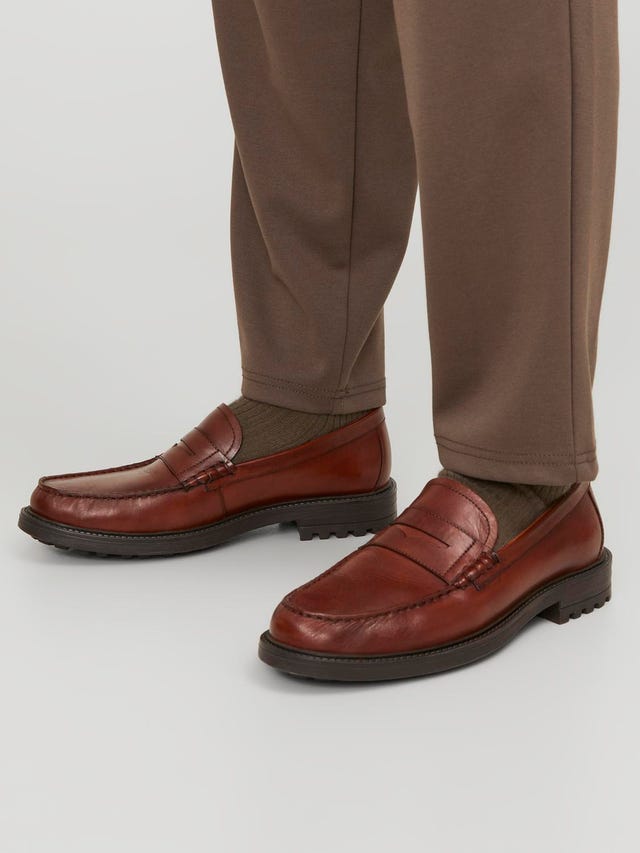 Jack & Jones Leather Loafers - 12247892
