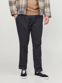 Jack & Jones Plus Size Pantalon chino Carrot fit -Dark Grey - 12247947