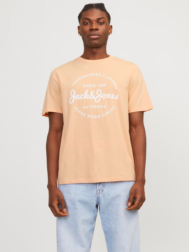 Jack & Jones T-shirt Imprimé Col rond - 12247972