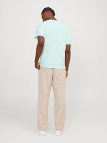 Jack & Jones Nyomott mintás Környak Trikó -Soothing Sea - 12247972