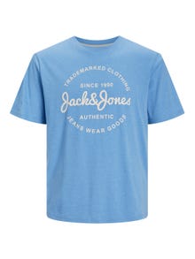 Jack & Jones Printet Crew neck T-shirt -Pacific Coast - 12247972