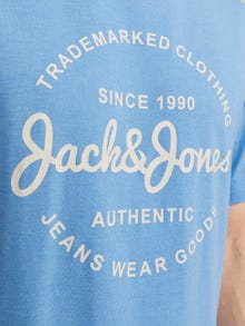 Jack & Jones Printed Crew neck T-shirt -Pacific Coast - 12247972