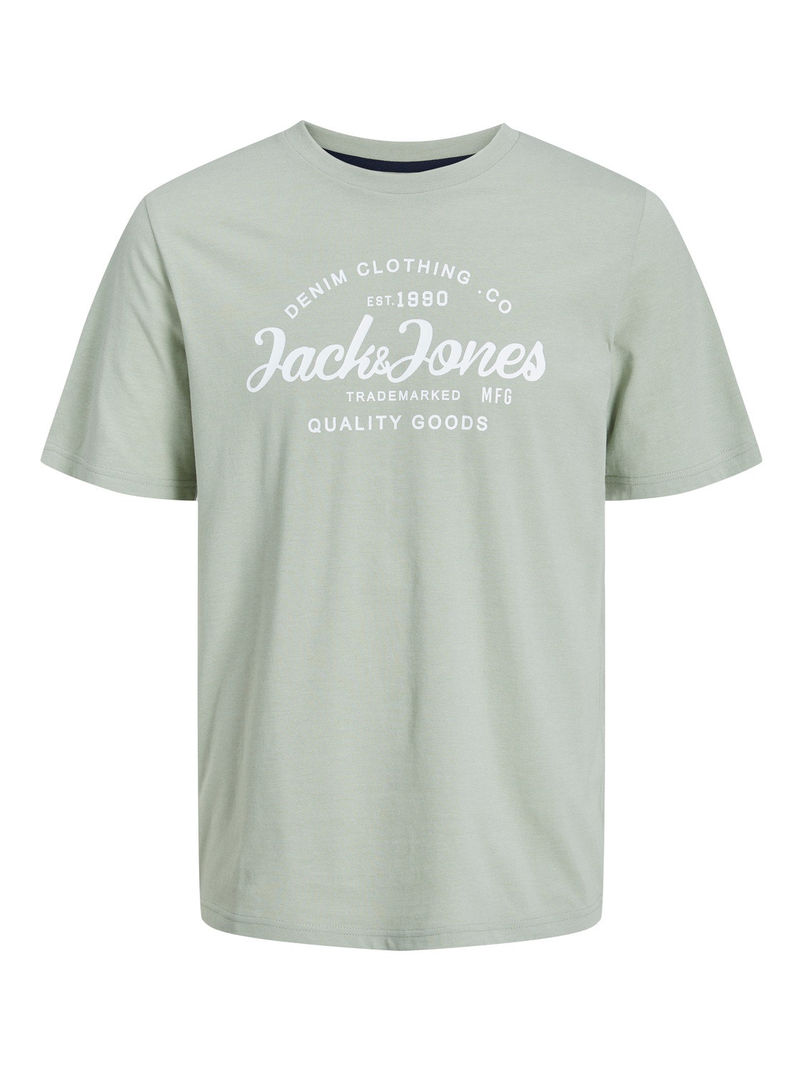 Jack & Jones T-shirt Estampar Decote Redondo -Desert Sage - 12247972