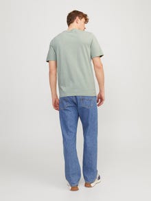 Jack & Jones T-shirt Estampar Decote Redondo -Desert Sage - 12247972