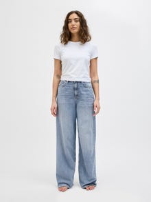 JJXX JXTOKYO WIDE HW JEANS R6078 DNM NOOS -Light Blue Denim - 12248120