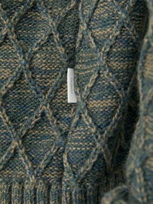 Jack & Jones Gładki Sweter z dzianiny z okrągłym dekoltem -Green Gables - 12248127