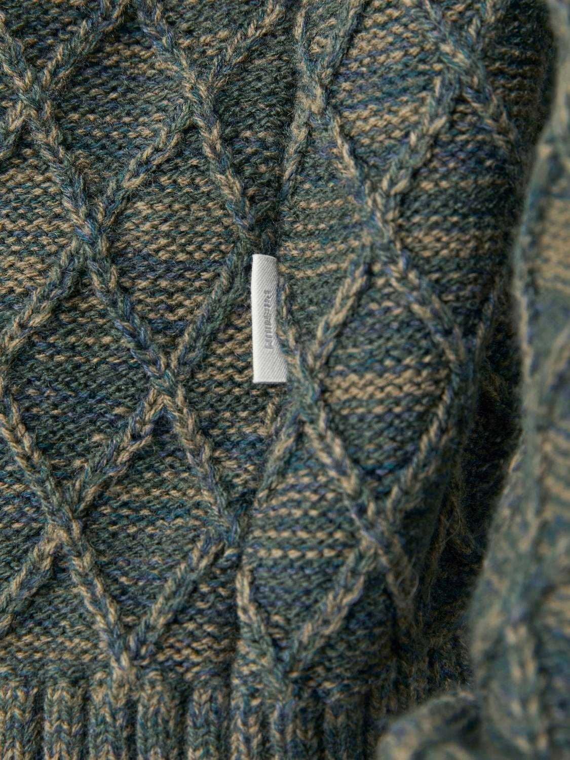 Jack & Jones Vienspalvis Apatinis megztinis -Green Gables - 12248127