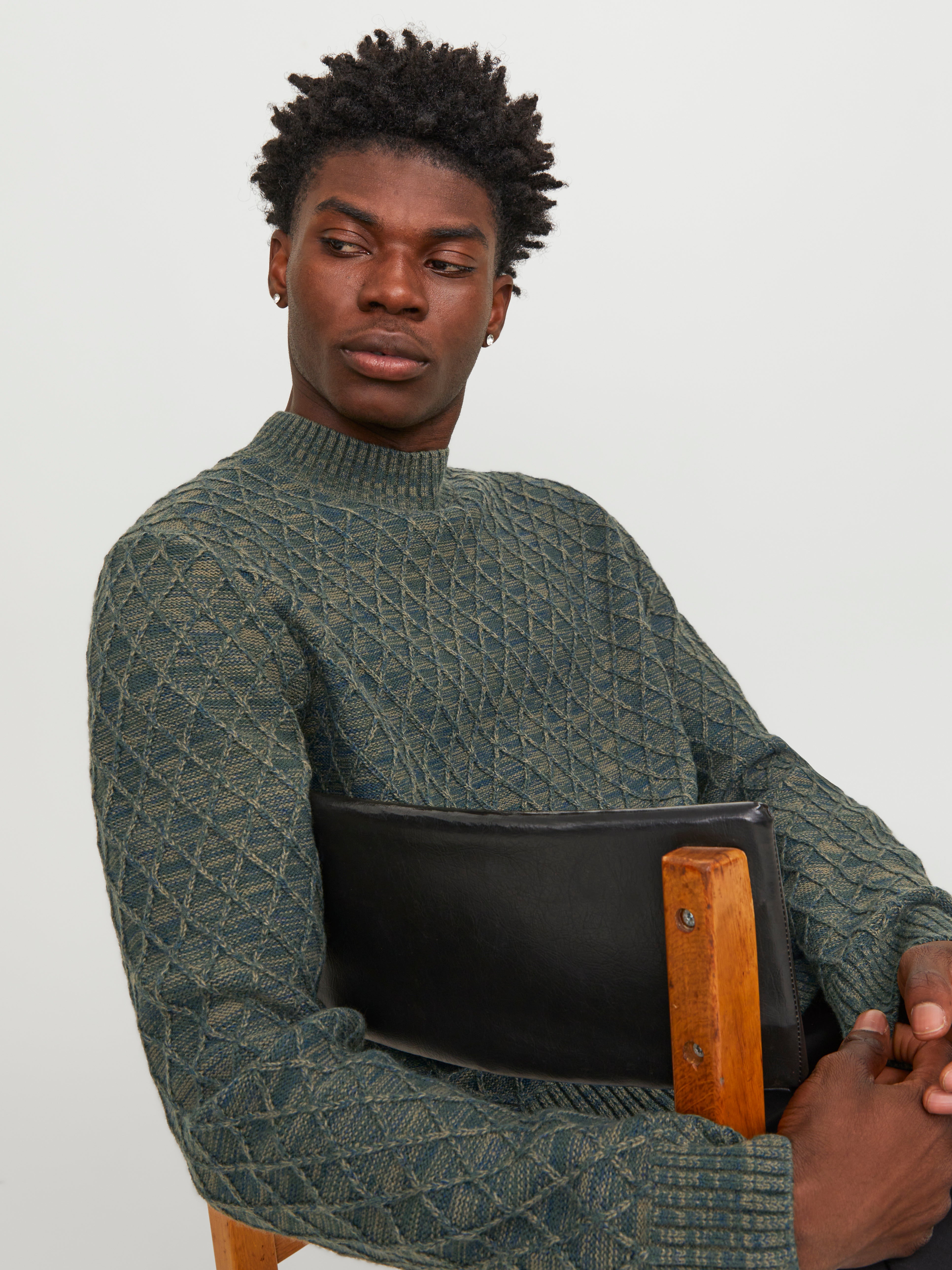 Jack & Jones Plain Crew Neck Jumper - 12248127