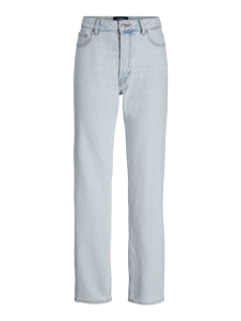 JJXX JXSEOUL STRAIGHT MW JEANS R3083 DNM SN -Light Blue Denim - 12248129