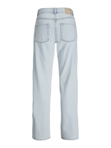 JJXX JXSEOUL STRAIGHT MW JEANS R3083 DNM SN -Light Blue Denim - 12248129