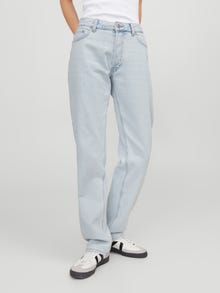 JJXX JXSEOUL STRAIGHT MW JEANS R3083 DNM SN -Light Blue Denim - 12248129
