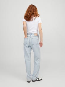 JJXX JXSEOUL STRAIGHT MW JEANS R3083 DNM SN -Light Blue Denim - 12248129