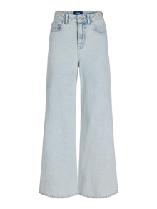 JJXX JXTOKYO WIDE HW JEANS R6084 DNM LN -Light Blue Denim - 12248130