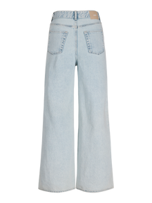 JJXX JXTOKYO WIDE HW JEANS R6084 DNM LN -Light Blue Denim - 12248130