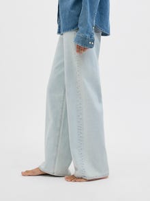JJXX JXTOKYO WIDE HW JEANS R6084 DNM LN -Light Blue Denim - 12248130