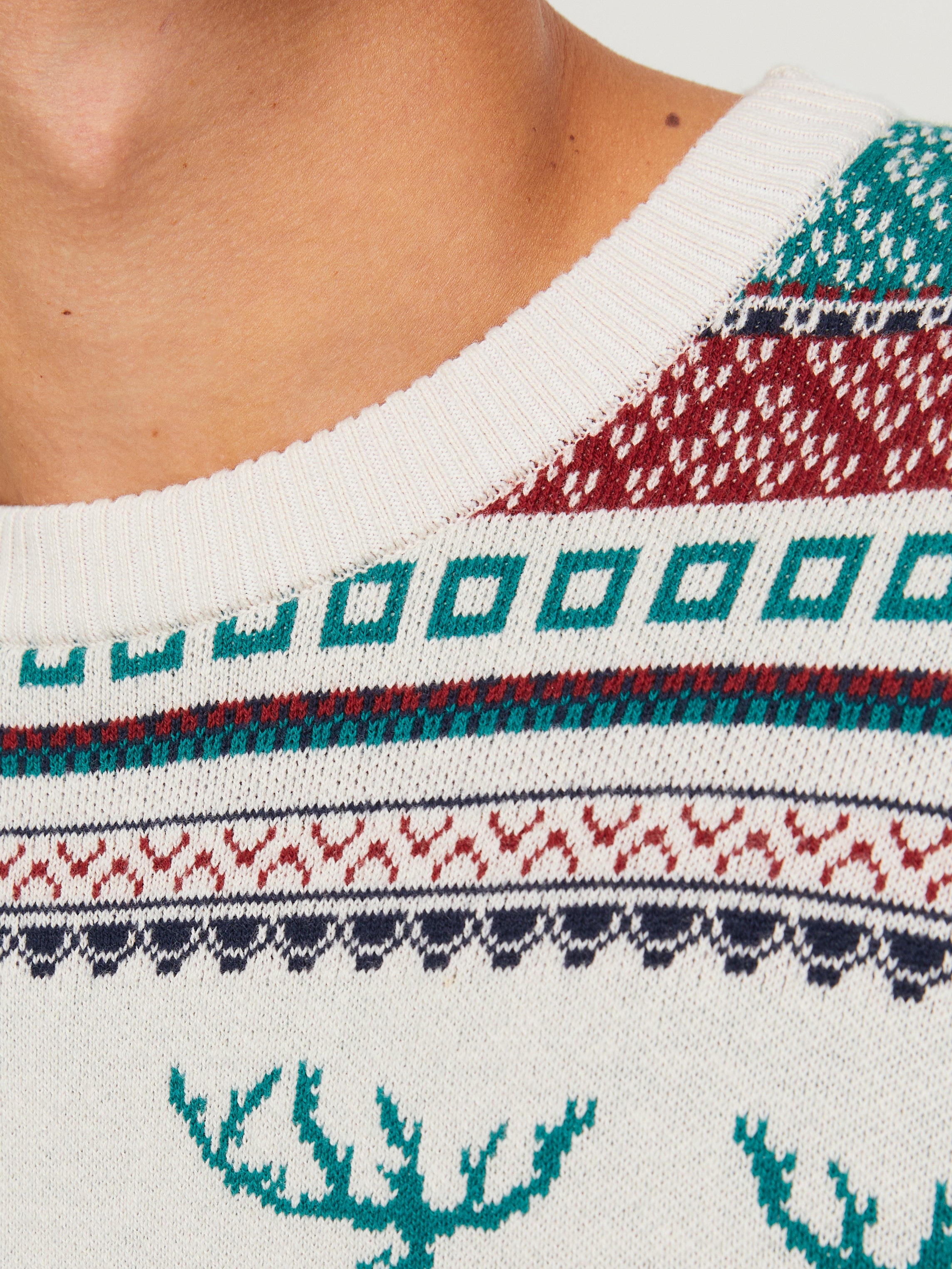 Jack & jones hotsell fairisle knitted christmas jumper