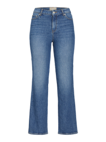 JJXX JXLYON SLIM CROP MW C8091 DNM NOOS -Medium Blue Denim - 12248151