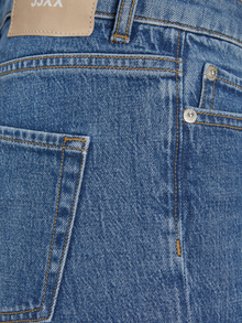 JJXX JXLYON SLIM CROP MW C8091 DNM NOOS -Medium Blue Denim - 12248151