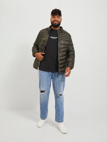 Jack & Jones Plus Size Gedrukt T-shirts -Black - 12248177