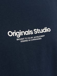 Jack & Jones Plus Size Tryck T-shirt -Sky Captain - 12248177