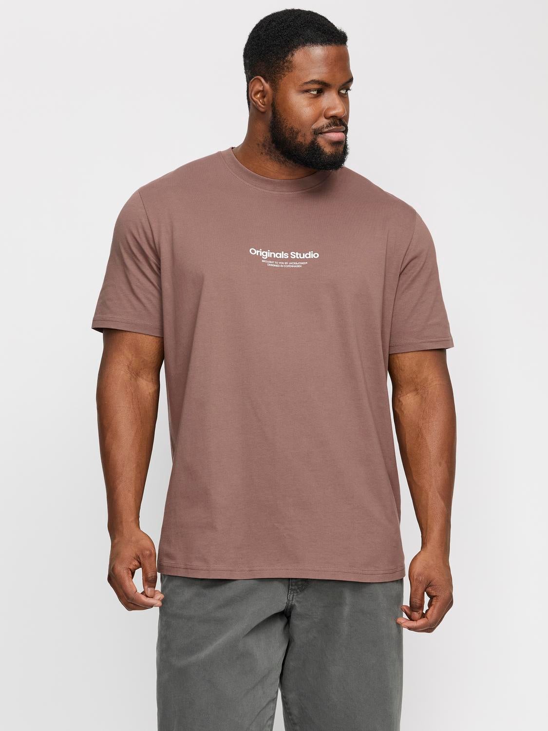 Plus Size Gedruckt T-shirt