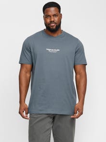 Jack & Jones Plus Size Gedruckt T-shirt -Stormy Weather - 12248177